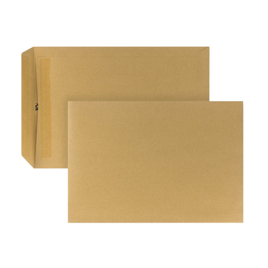 POSTHORN Versandtasche DIN C4 229 x 324 mm (B x H) mit Selbstklebung ohne Fenster 90g/m² ohne Fadenverstärkung braun 250 St./Pack.