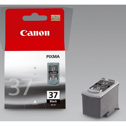 Canon Tintenpatrone Originalzubehör PG-37BK ca. 220 Seiten schwarz 11ml
