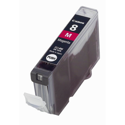 Canon Tintenpatrone Originalzubehör CLI-8M ca. 610 Seiten magenta 13ml