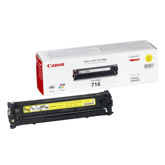 Canon Toner Originalzubehör 716Y ca. 1.500 Seiten gelb