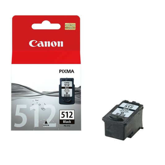 Canon Tintenpatrone Originalzubehör PG-512XL BK ca. 401 Seiten schwarz 15ml