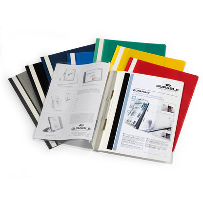 DURABLE Angebotshefter DURAPLUS® DIN A4, Überbreite PVC schwarz