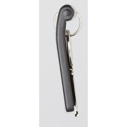DURABLE Schlüsselanhänger KEY CLIP 24 x 68 x 15 mm (B x H x T) Kunststoff schwarz 6 St./Pack.