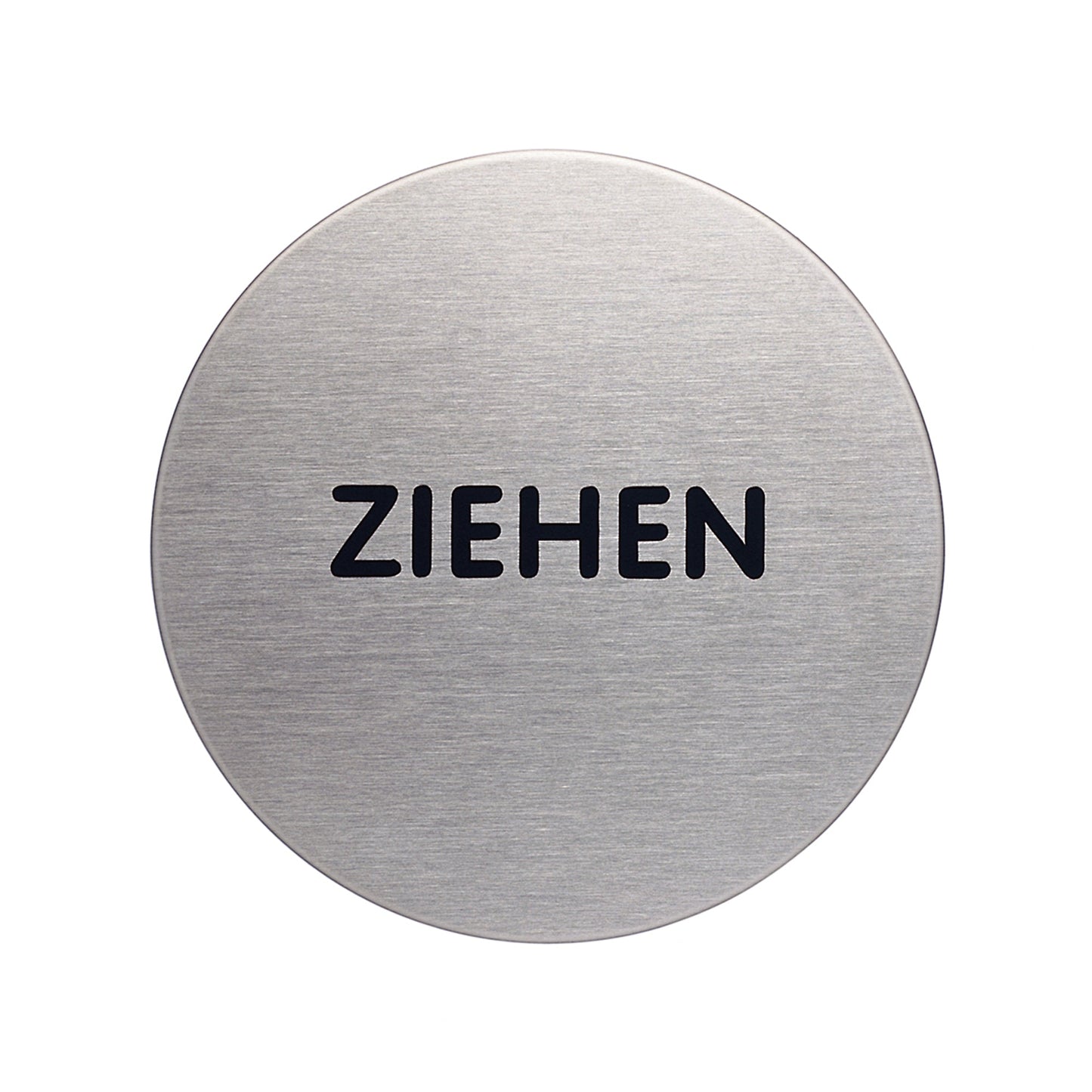 DURABLE Piktogramm Türschild PICTO 65mm Edelstahl, gebürstet silber metallic Ziehen