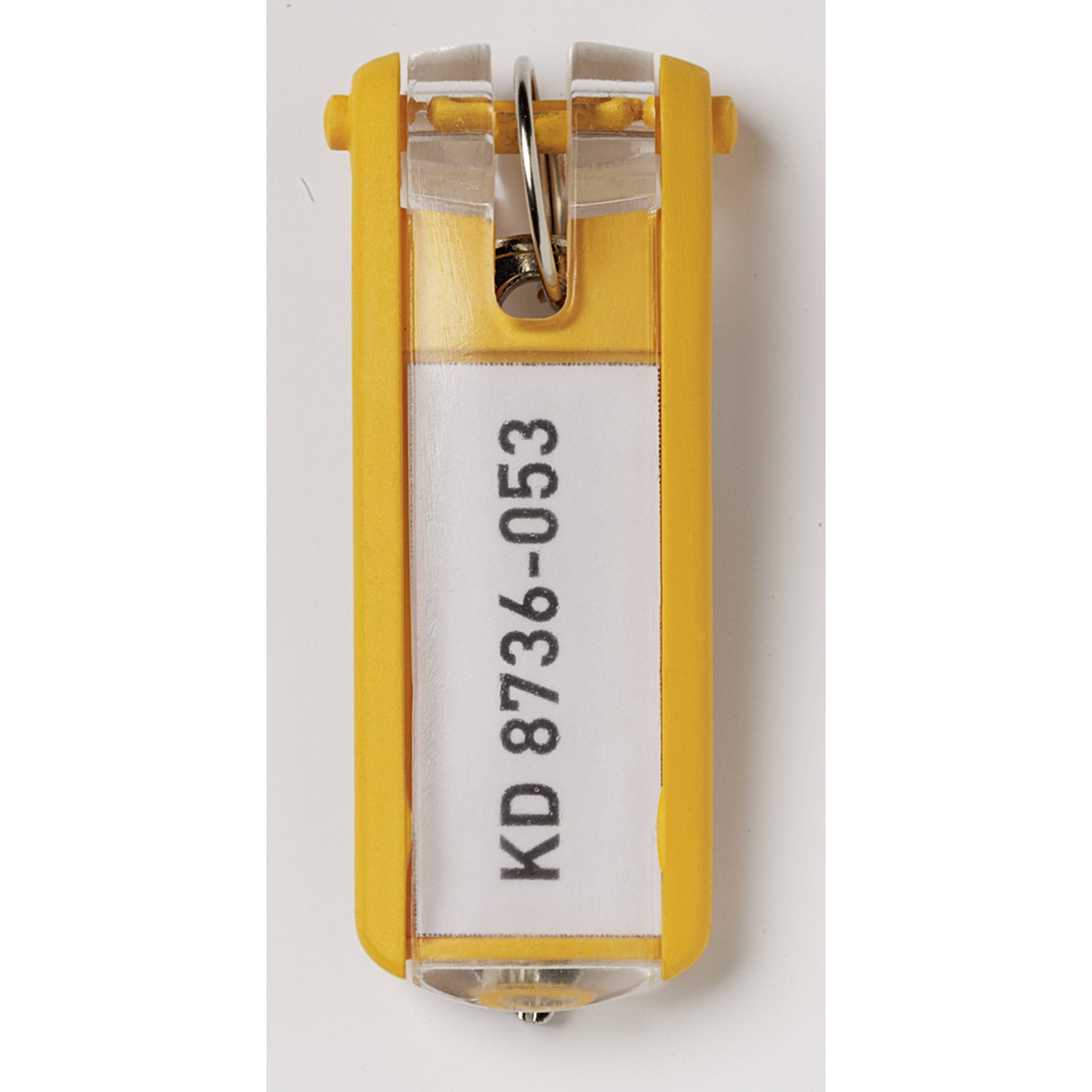 DURABLE Schlüsselanhänger KEY CLIP 24 x 68 x 15 mm (B x H x T) Kunststoff gelb 6 St./Pack.