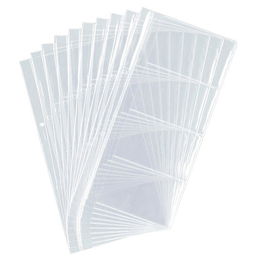 DURABLE Visitenkartenhülle Polypropylen transparent 10 St./Pack.