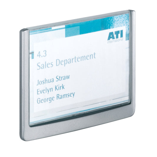 DURABLE Türschild CLICK SIGN 172 x 129 mm (B x H) Acrylglas transparent