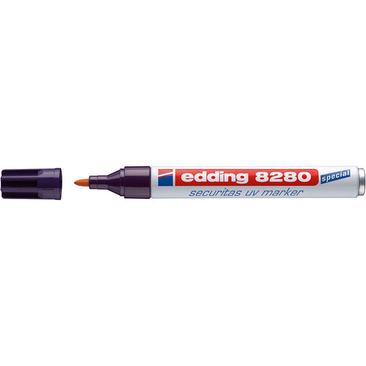 edding UV Marker 8280 securitas 1,5-3mm Rundspitze schnelltrocknend wischfest