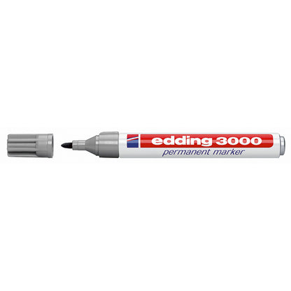 edding Permanentmarker 3000 1,5-3mm grau