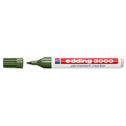 edding Permanentmarker 3000 1,5-3mm olivgrün