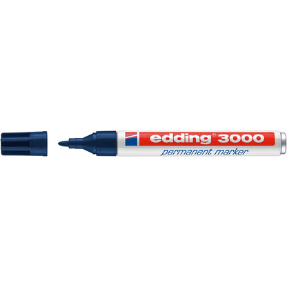 edding Permanentmarker 3000 1,5-3mm stahlblau