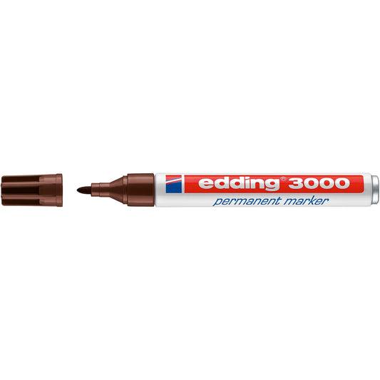 edding Permanentmarker 3000 1,5-3mm dunkelbraun