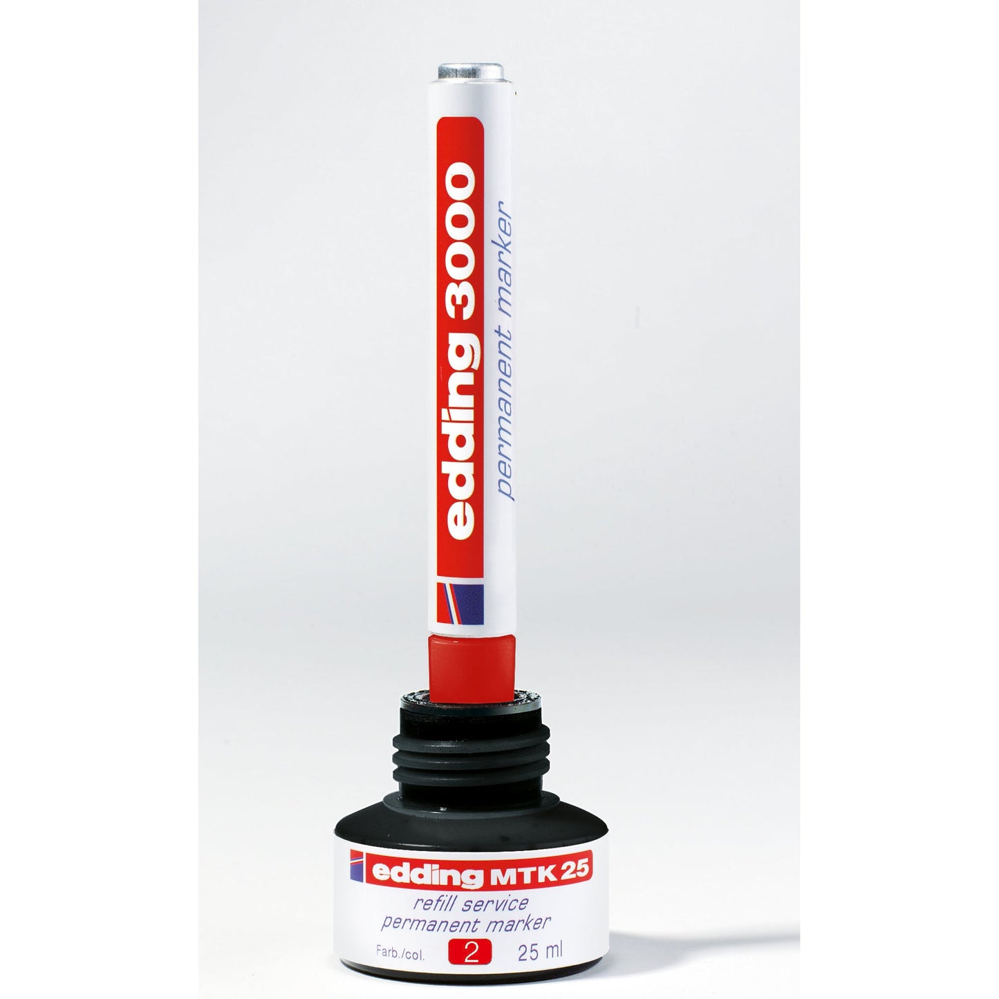 edding Nachfülltinte Marker MTK25 Flasche rot 25ml
