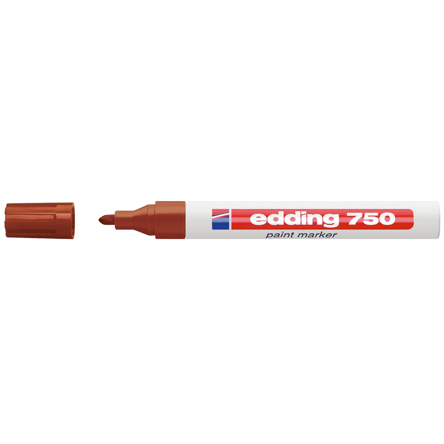 edding Lackmarker 750 2-4mm braun