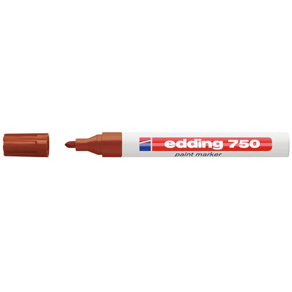 edding Lackmarker 750 2-4mm braun
