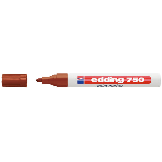 edding Lackmarker 750 2-4mm braun