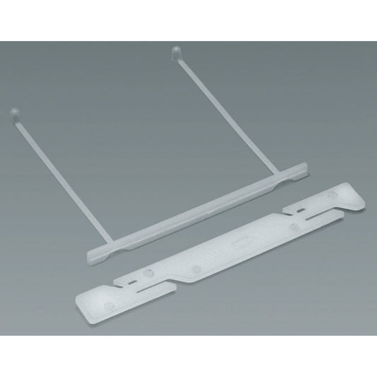ELBA Abheftbügel rado tric 60mm Polyethylen farblos 50 St./Pack.