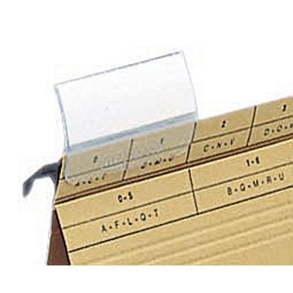 ELBA Vollsichtreiter vertic® 58 x 20 mm (B x H) Polypropylen transparent 25 St./Pack.