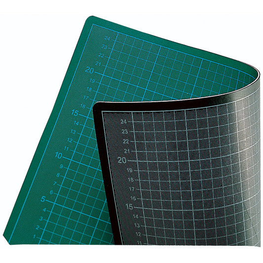 Ecobra Schneidematte Profi-Cutting 60 x 45 x 0,31 cm (B x H x T) Kunststoff grün/schwarz