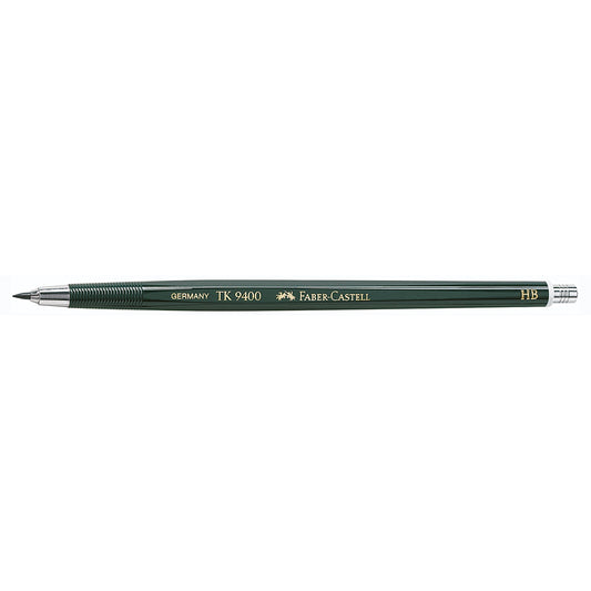 Faber-Castell Fallminenstift TK® 9400 2mm HB ohne Radierer dunkelgrün