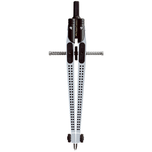 Faber-Castell Schnellverstellzirkel GRIP 2001 390mm Drehmechanik Metall 1 Gelenk