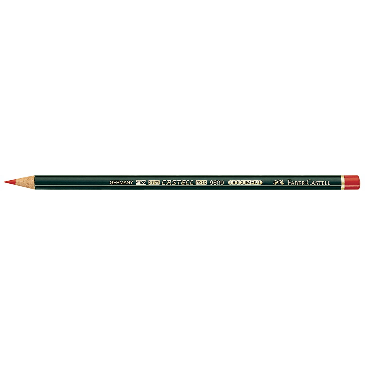 Faber-Castell Kopierstift CASTELL® Document rot dokumentenecht Schaft lackiert