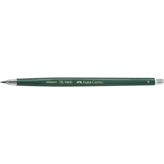 Faber-Castell Fallminenstift TK® 9400 2mm B ohne Radierer dunkelgrün