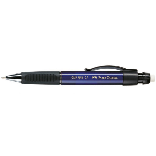 Faber-Castell Druckbleistift GRIP PLUS 1307 0,7mm B navy blue