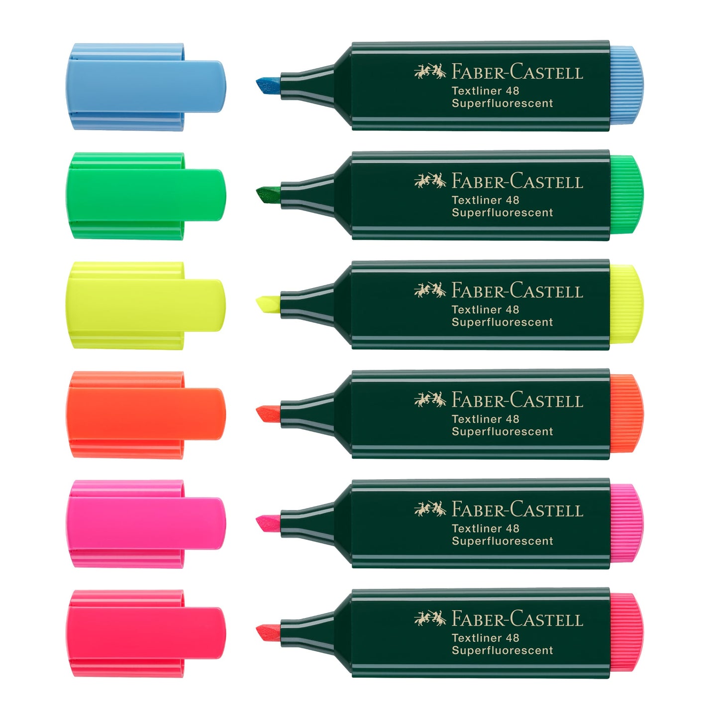 Faber-Castell Textmarker Textliner 48 Refill 1-5mm blau Keilspitze