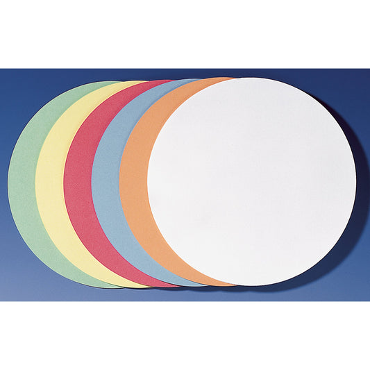 FRANKEN Moderationskarte 19,5cm 130g/m² Altpapier, 100 % recycelt farbig sortiert 500 St./Pack.