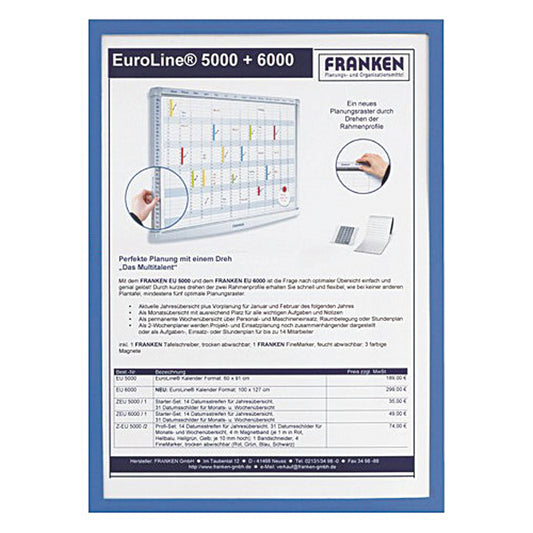 FRANKEN Dokumentenhalter Frame It X-tra!Line DIN A3 Hartfolie