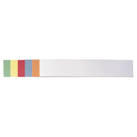 FRANKEN Moderationskarte 54,5 x 9,5 cm (B x H) 130g/m² Altpapier, 100 % recycelt farbig sortiert 100 St./Pack.
