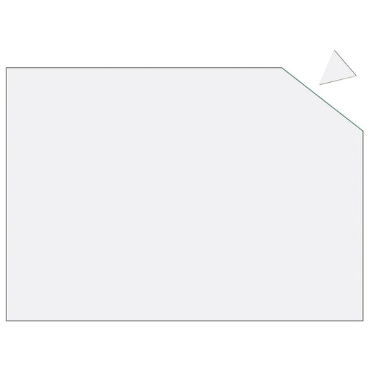 FRANKEN Magnetplatte 295 x 200 mm (B x H) weiß