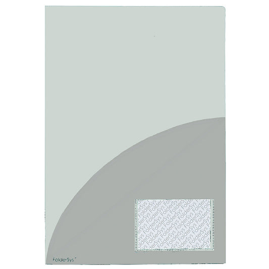 FolderSys Angebotsmappe DIN A4 Polypropylen transparent