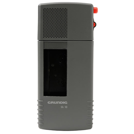 Grundig Diktiergerät Sh 10 6,6 x 14,2 x 2,5 cm (B x H x T) Steno-Cassette 30 titan