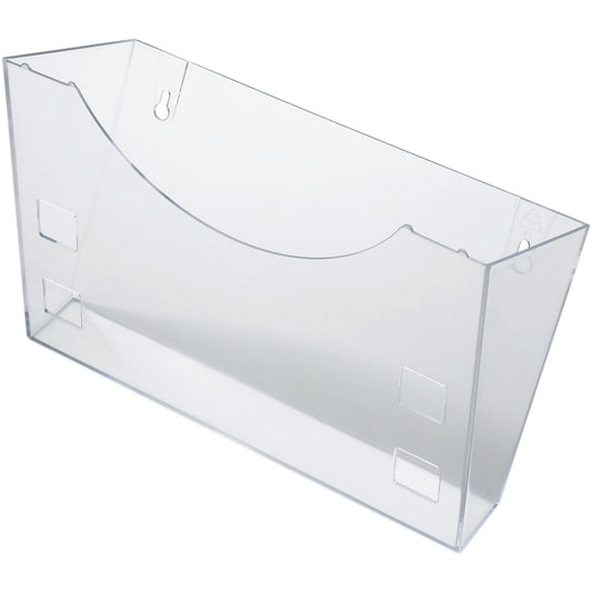 helit Wandhalter the grid 24,1 x 15 x 10,7 cm (B x H x T) Prospekthalter H 61025, H 61026 Polystyrol glasklar