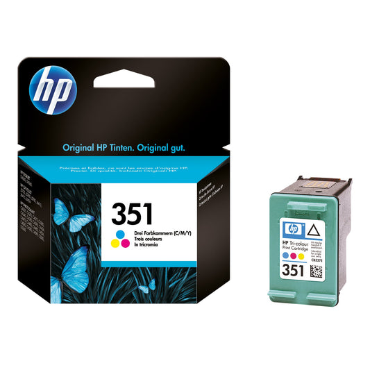 HP Tintenpatrone Originalzubehör 351 ca. 170 Seiten mehrfarbig 3,5ml
