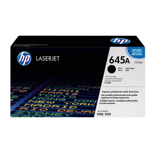 HP Toner Originalzubehör 645A ca. 13.000 Seiten schwarz