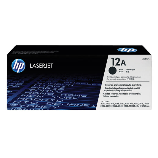 HP Toner Originalzubehör 12A ca. 2.000 Seiten schwarz