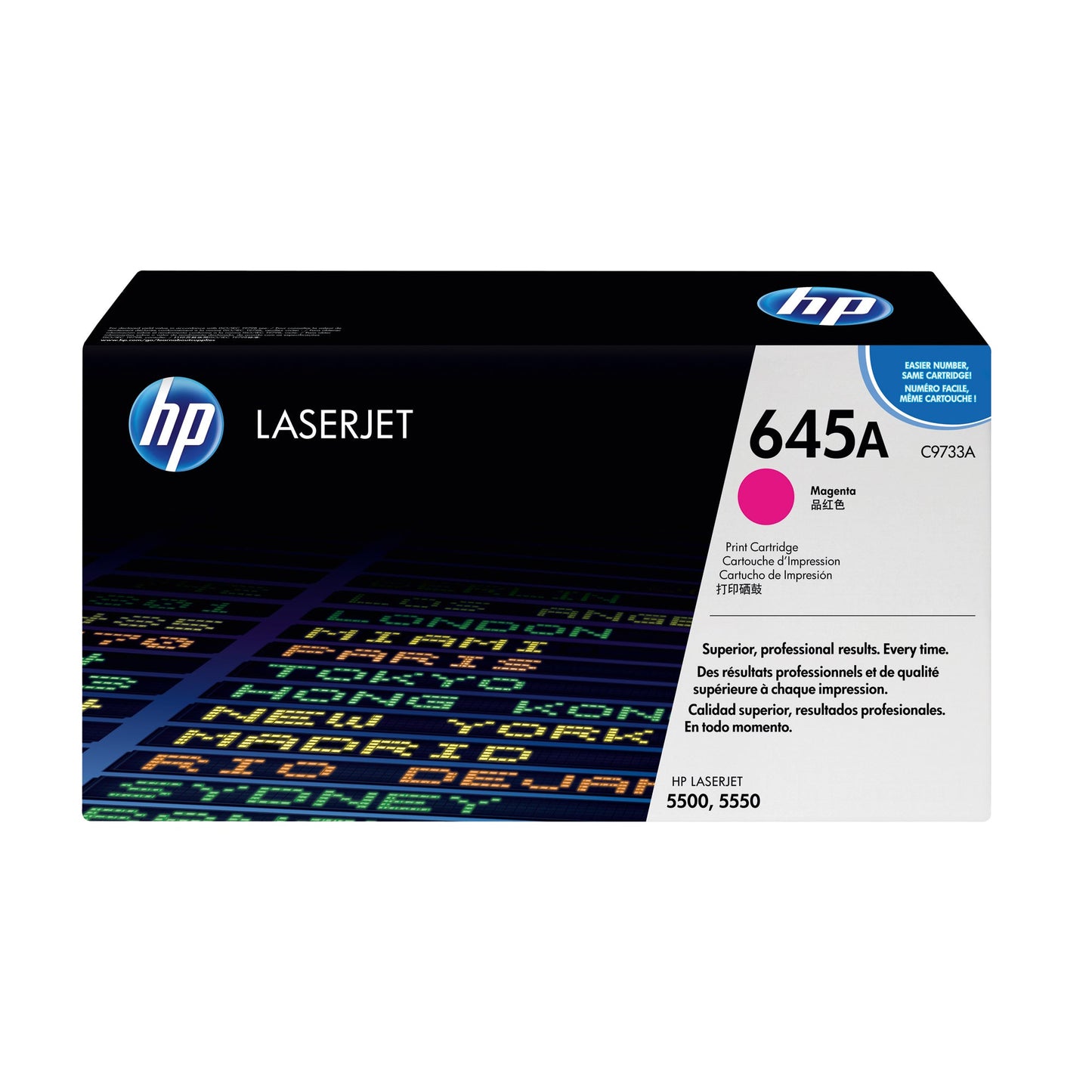 HP Toner Originalzubehör 645A ca. 12.000 Seiten magenta