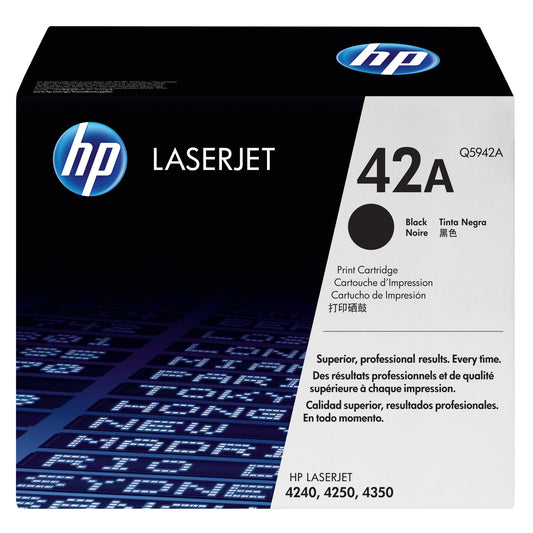 HP Toner Originalzubehör 42A ca. 10.000 Seiten schwarz