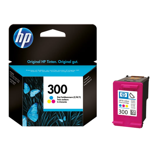 HP Tintenpatrone Originalzubehör 300 ca. 165 Seiten mehrfarbig 4ml
