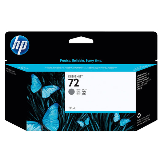 HP Tintenpatrone Originalzubehör 72 grau 130ml