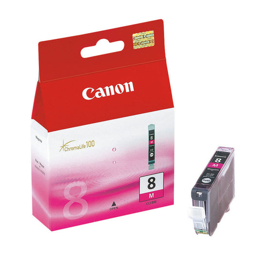 Canon Tintenpatrone Originalzubehör CLI-8M ca. 610 Seiten magenta 13ml