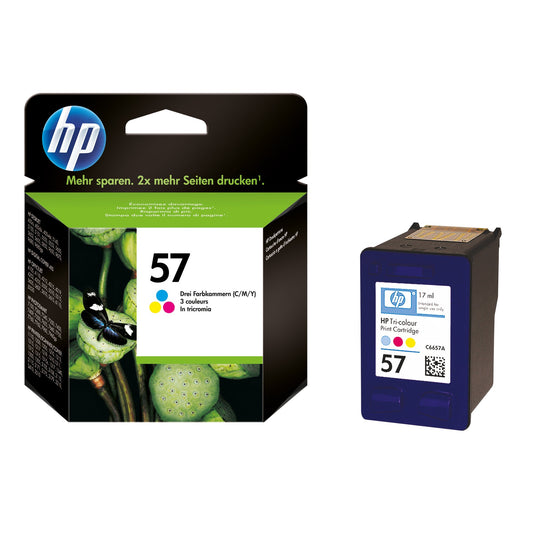 HP Tintenpatrone Originalzubehör 57 ca. 500 Seiten mehrfarbig 17ml