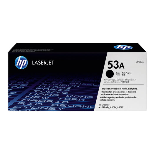 HP Toner Originalzubehör 53A ca. 3.000 Seiten schwarz