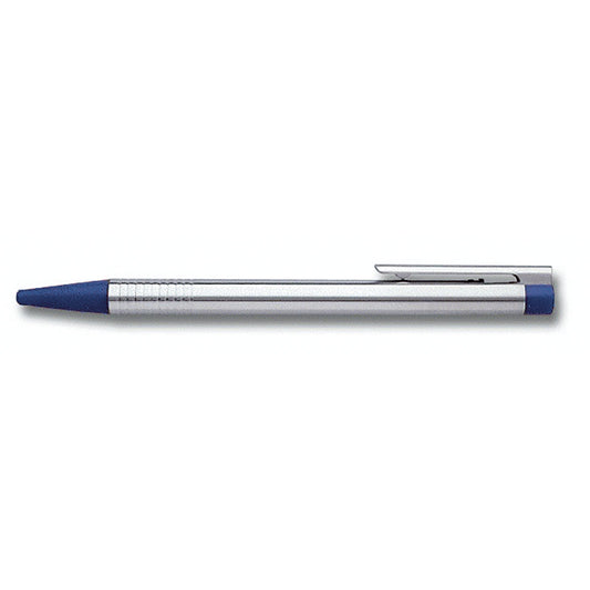 Lamy Kugelschreiber logo 205 0,5mm M blau Mine auswechselbar dokumentenecht Schaftfarbe: blau/silber