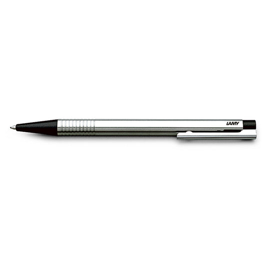 Lamy Kugelschreiber logo 205 0,5mm M schwarz Mine auswechselbar dokumentenecht Schaftfarbe: schwarz/silber