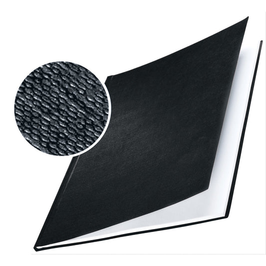 Leitz Buchbindemappe impressBIND DIN A4 Karton, Leinenüberzug schwarz 10 St./Pack.