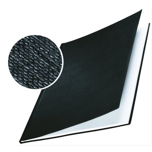 Leitz Buchbindemappe impressBIND DIN A4 Karton, Leinenüberzug schwarz 10 St./Pack.